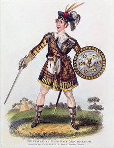 Portrait of Thomas James Serle as Rob Roy Macgregor